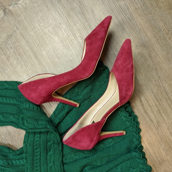 Suede Pumps - Picture 3 of 5